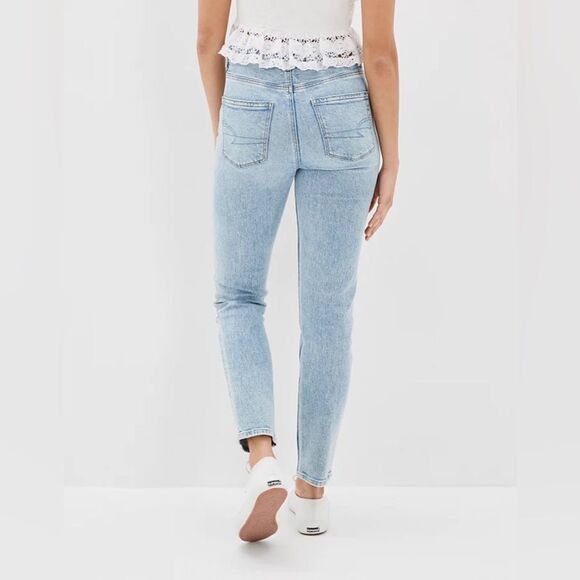 American Eagle Strigid Mom Jeans Size 0 - Picture 3 of 16